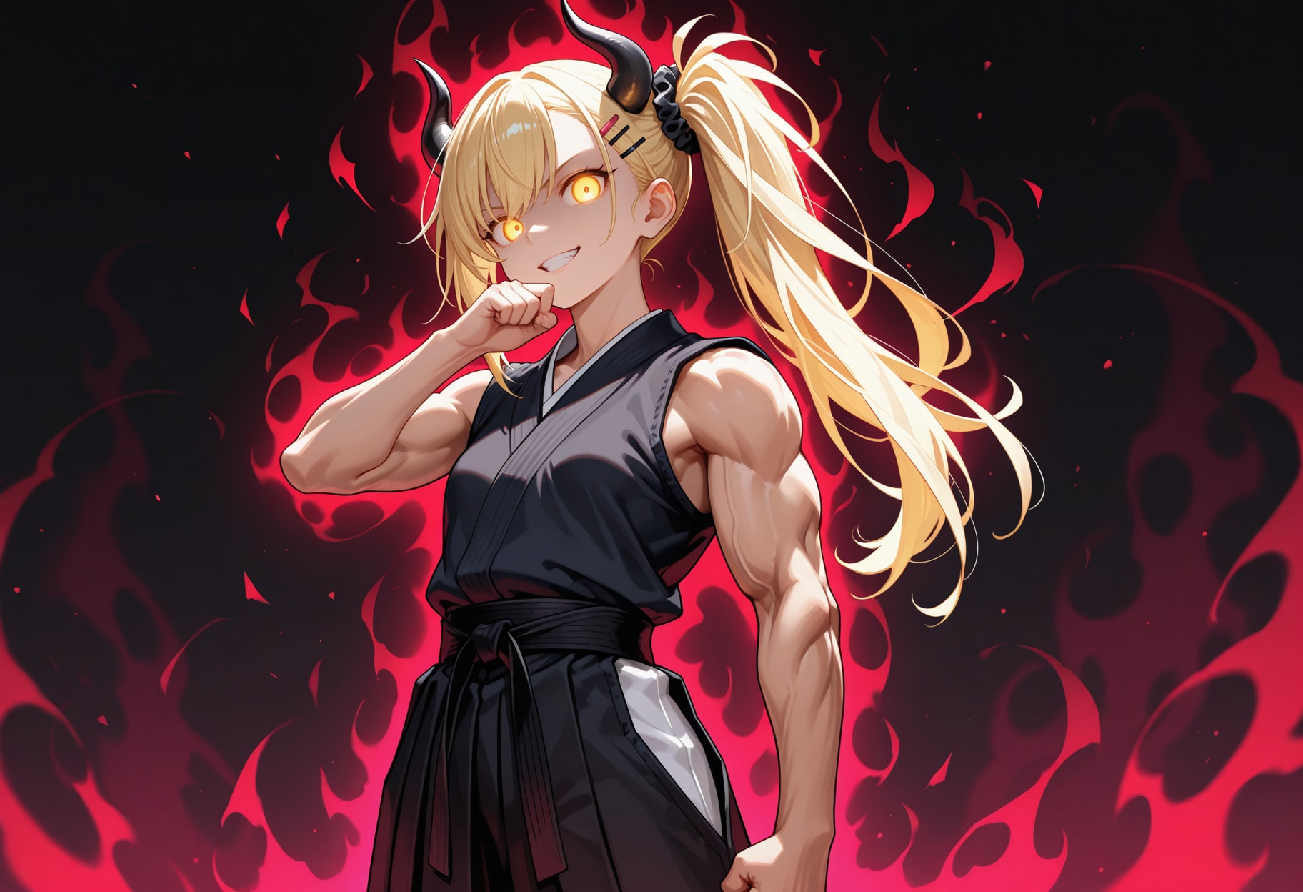 パワー女鬼高生さん
