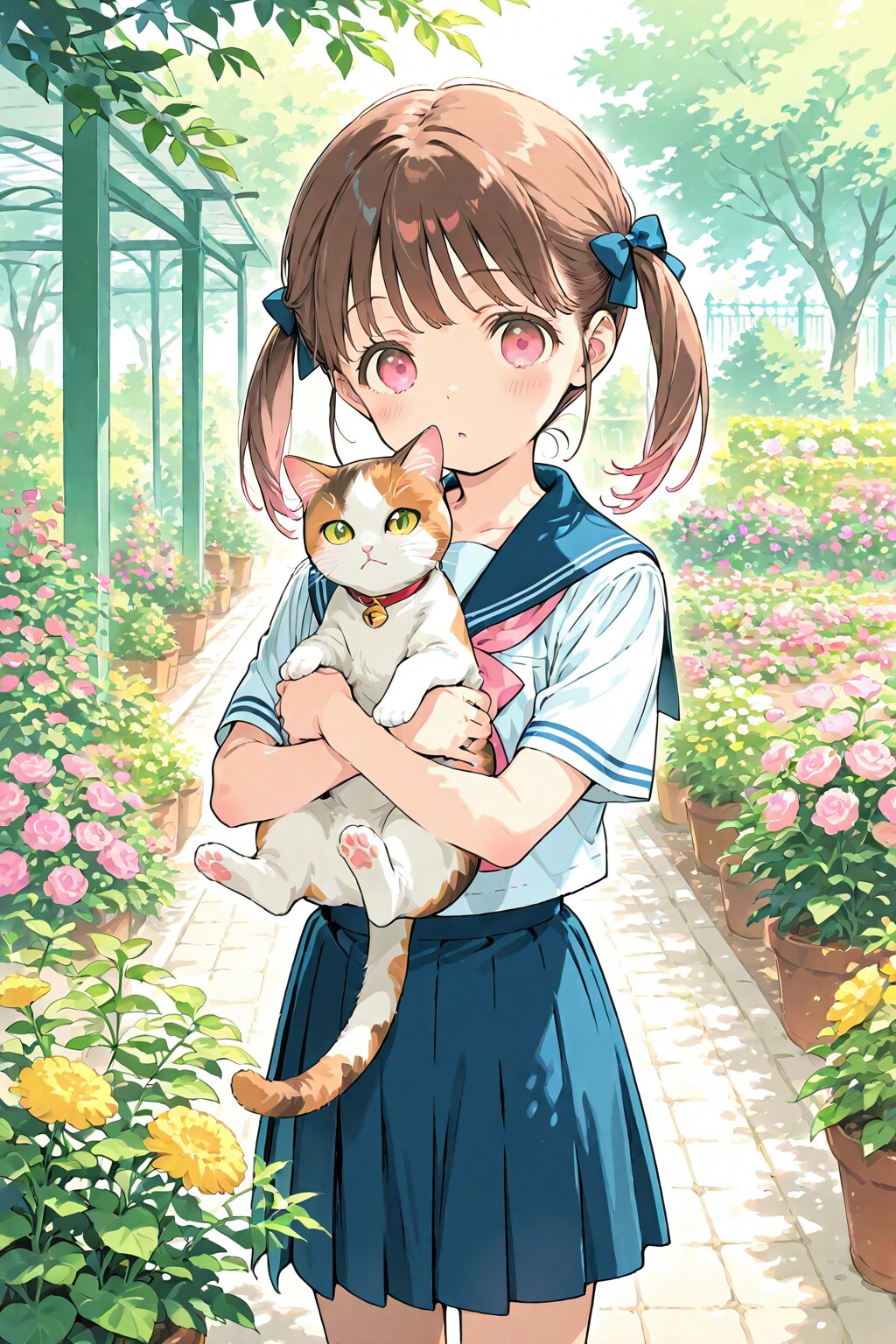 この子の飼い主さんですか？ | の人気AIイラスト・グラビア