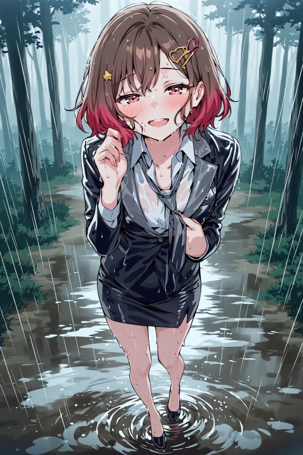 彼女は、逃亡者。