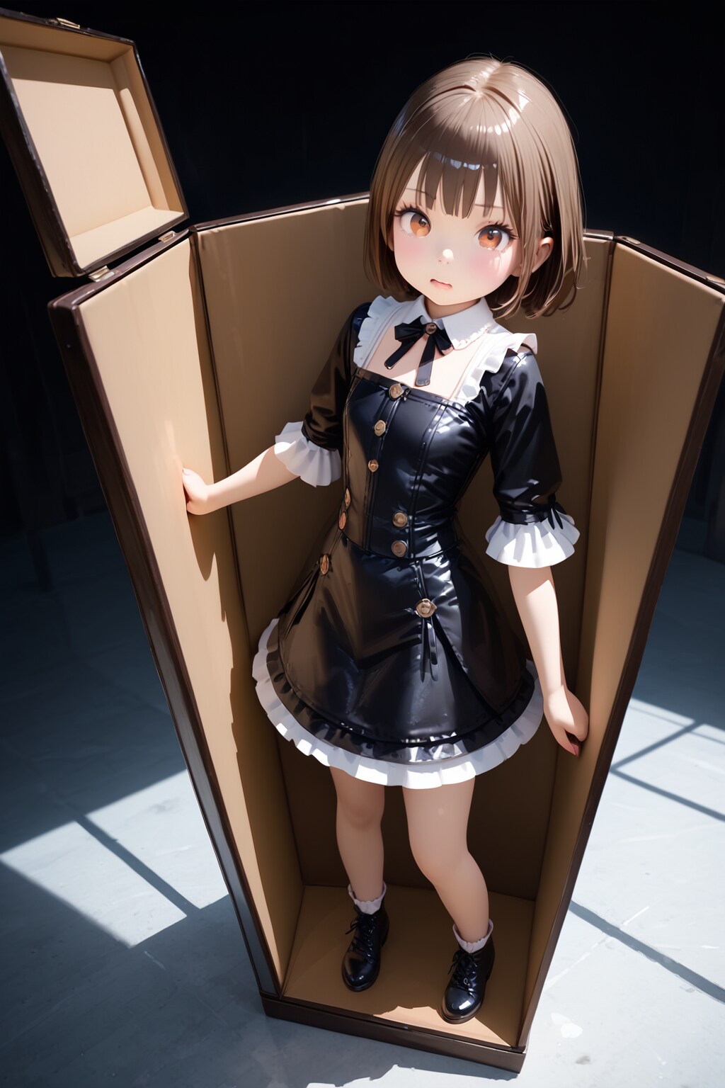 等身大フィギュア(若気の至り)