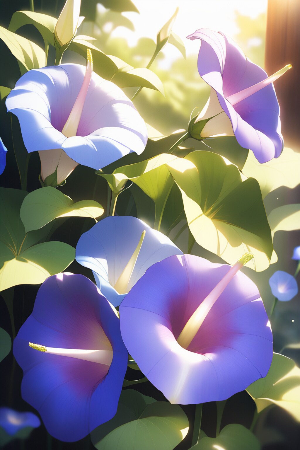 朝顔 | の人気AIイラスト・グラビア