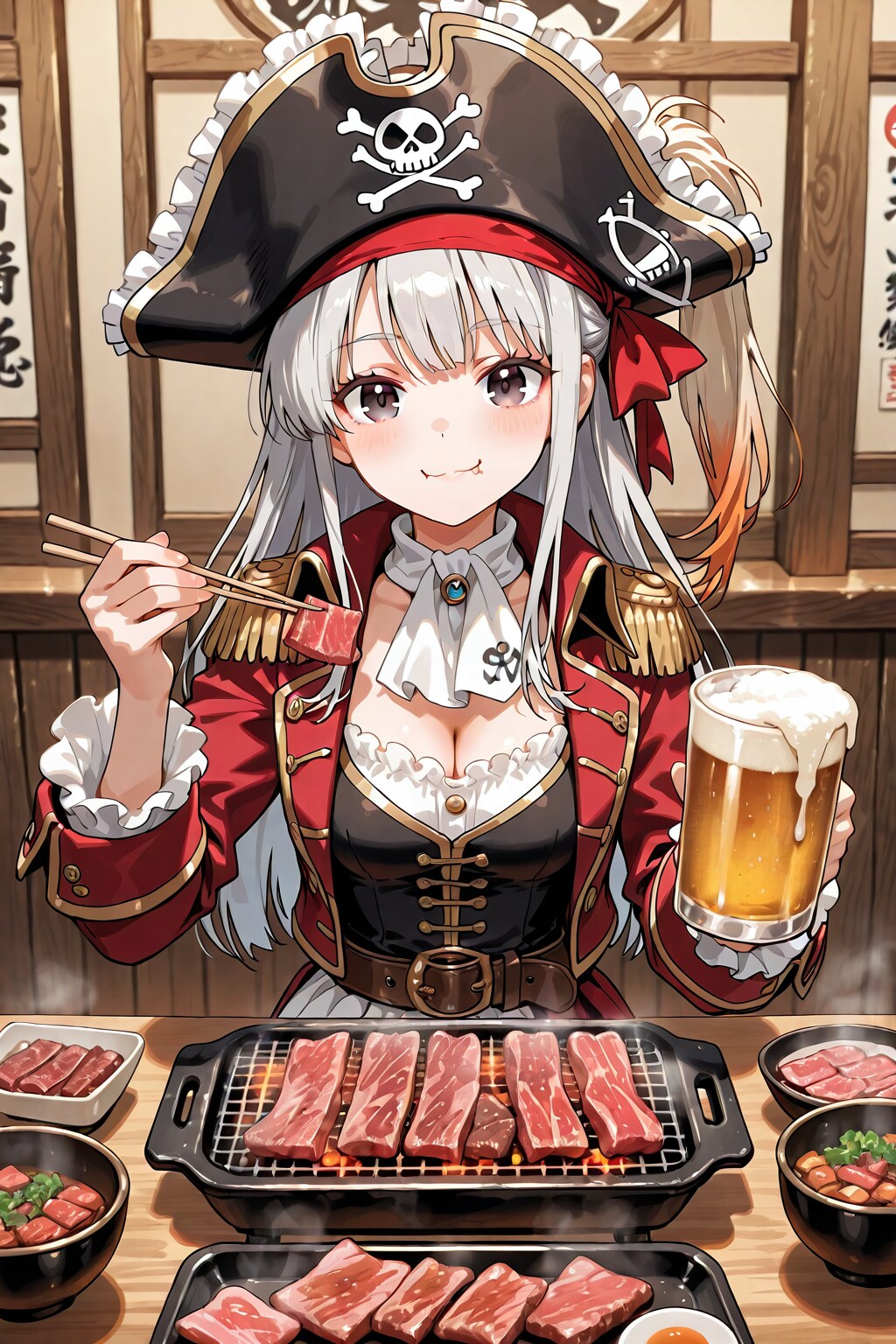 今晩は焼肉パーティー