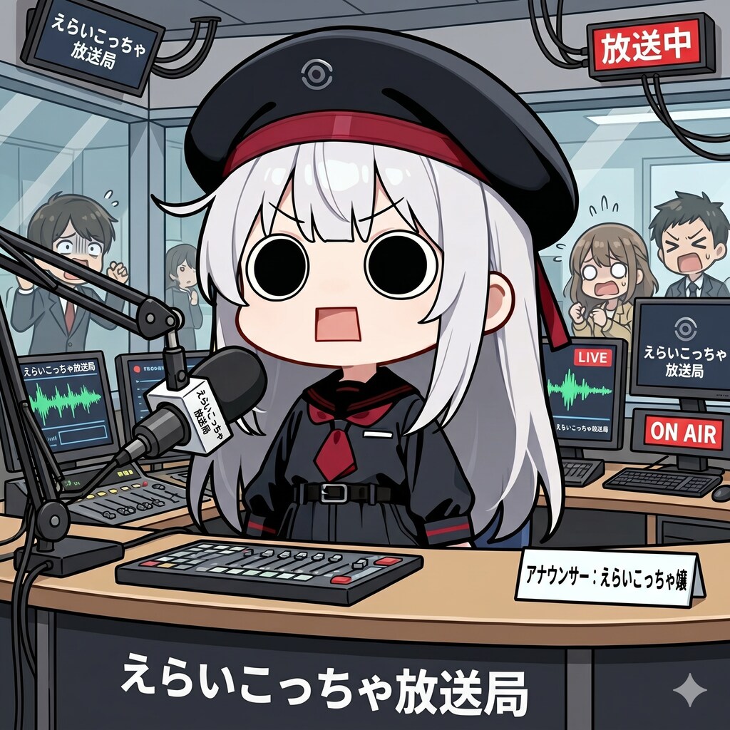 アナウンサーえらいこっちゃ嬢