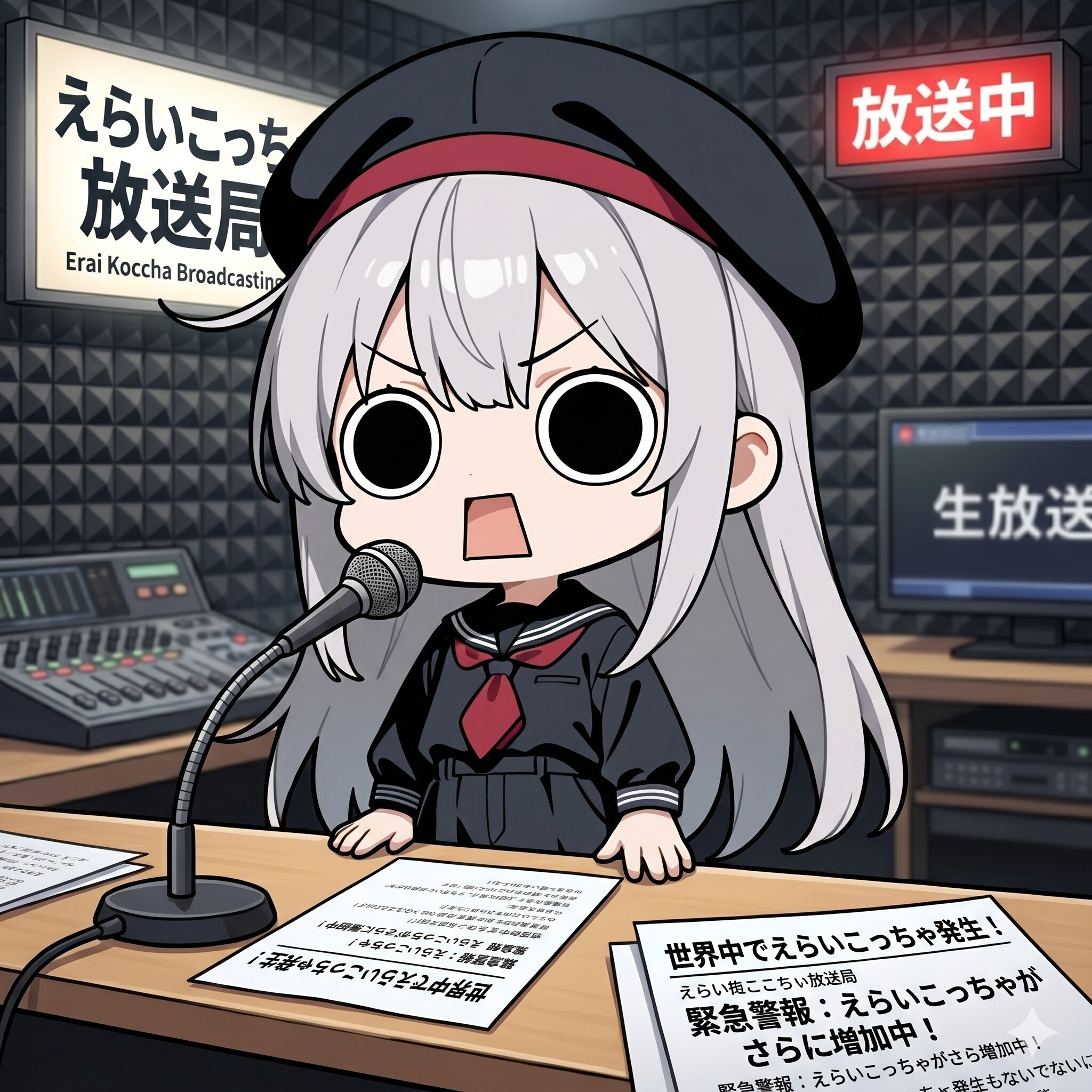 アナウンサーえらいこっちゃ嬢
