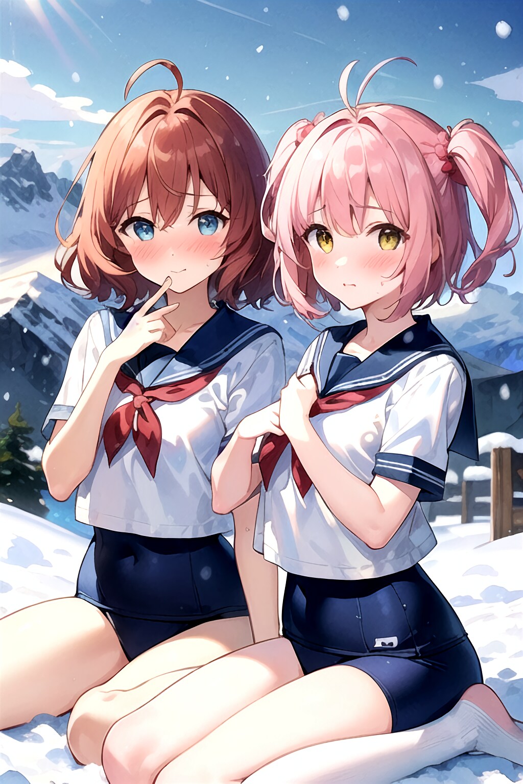 スク水セーラー服