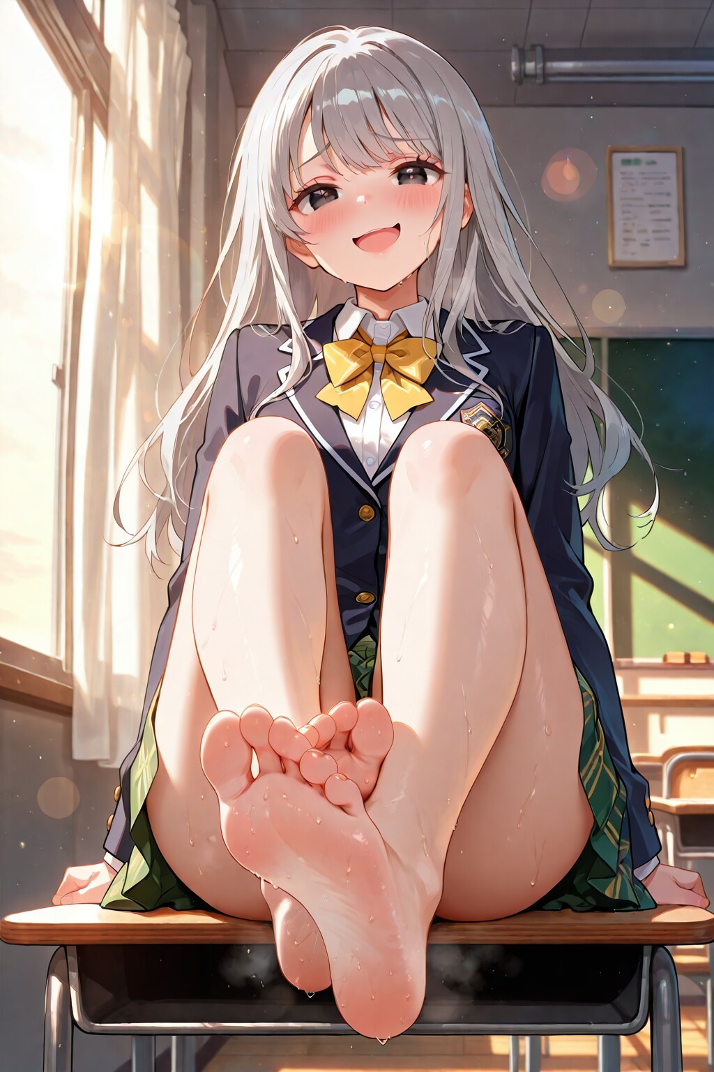 宮成桃ちゃんの足の裏🩷 | の人気AIイラスト・グラビア