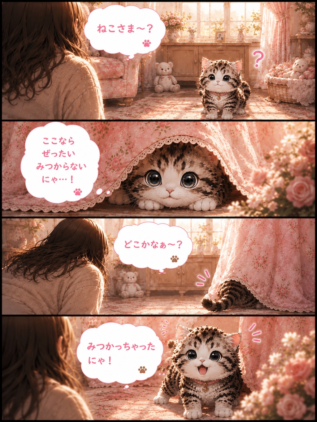ねこさまのかくれんぼ
