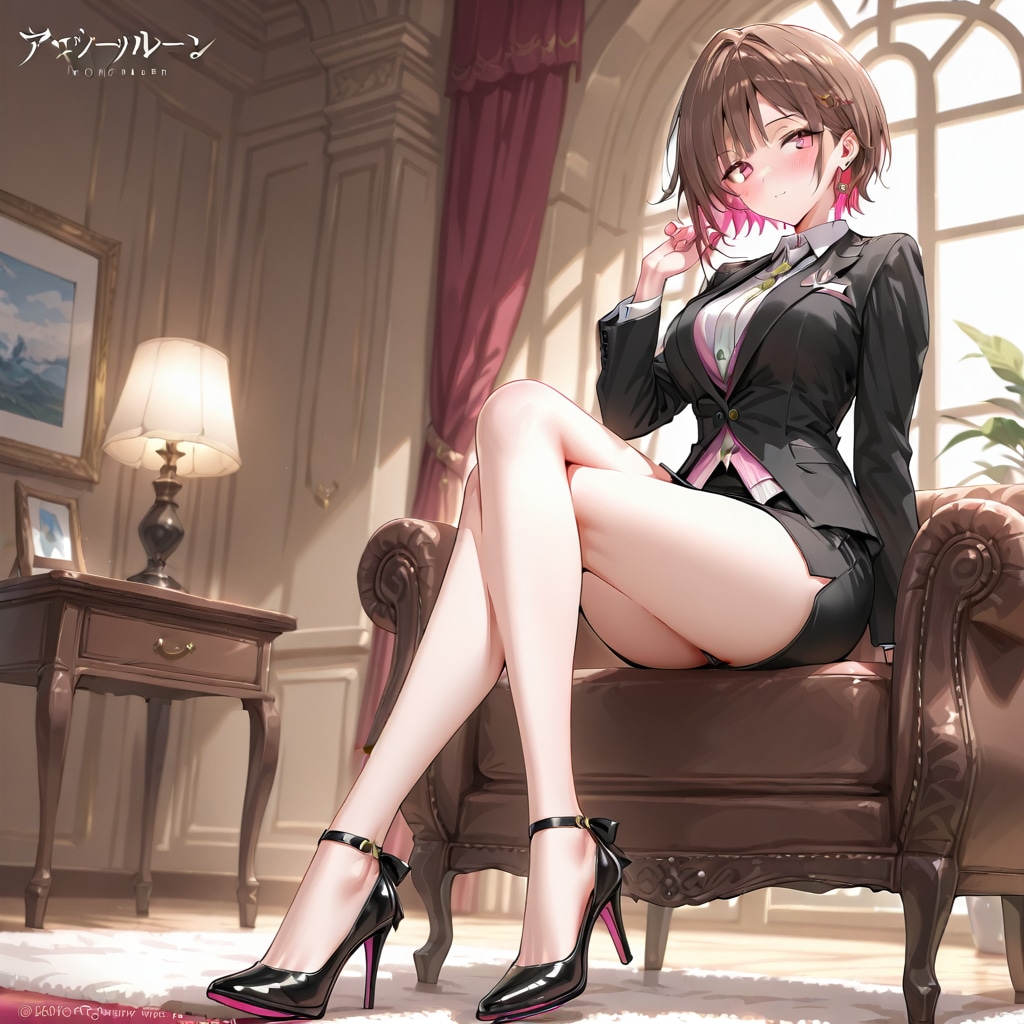 スーツの女王様