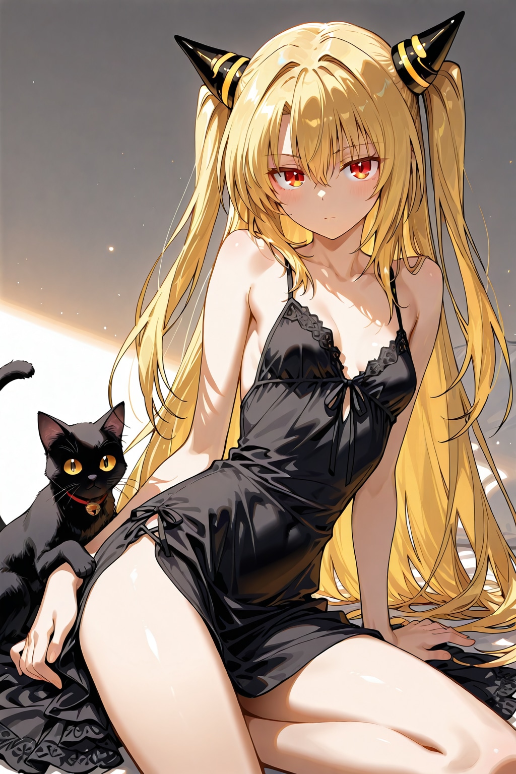 with Black Cat
