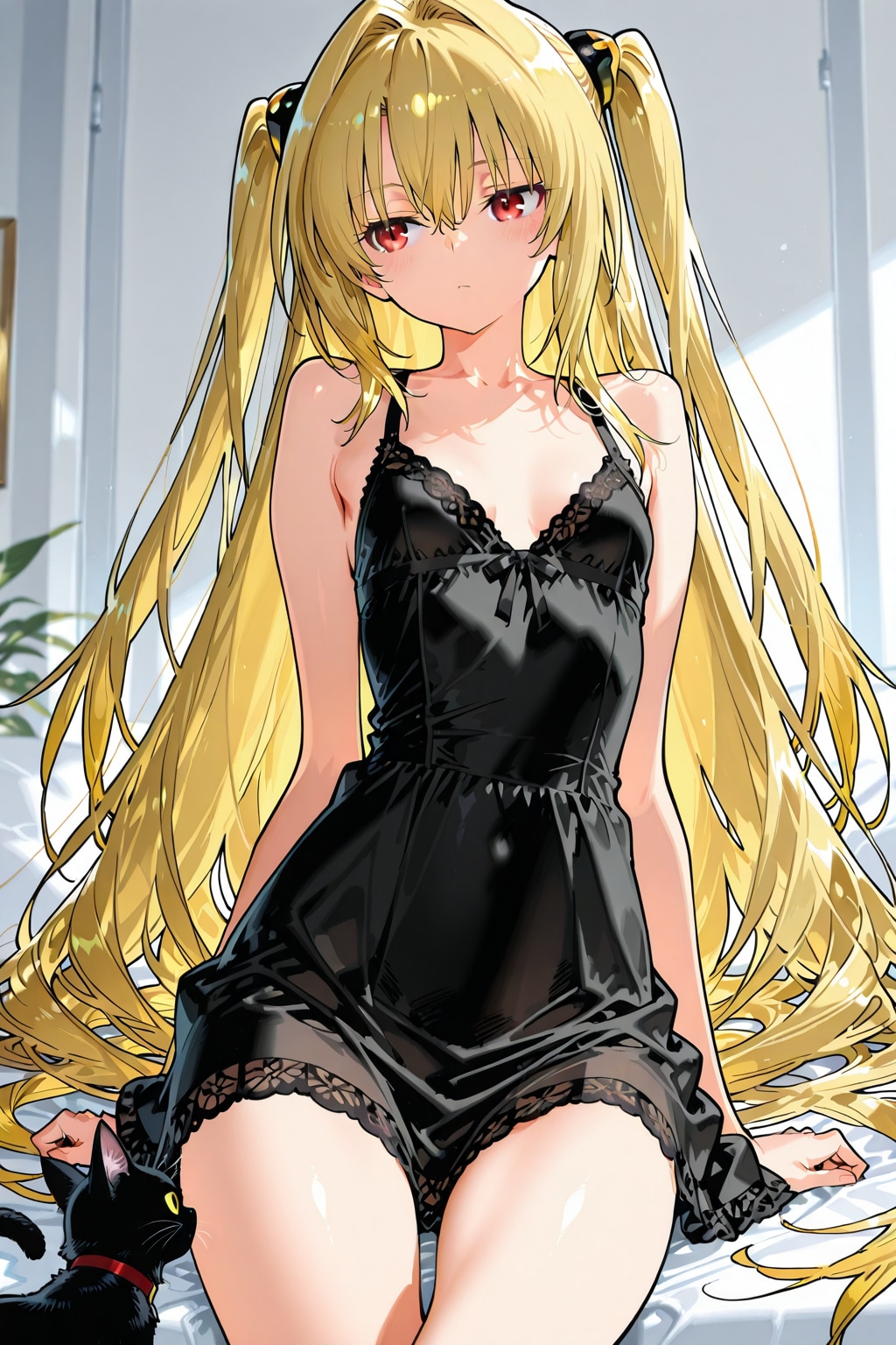 with Black Cat