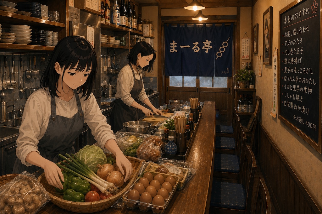小料理店「まーる亭🍡」１５