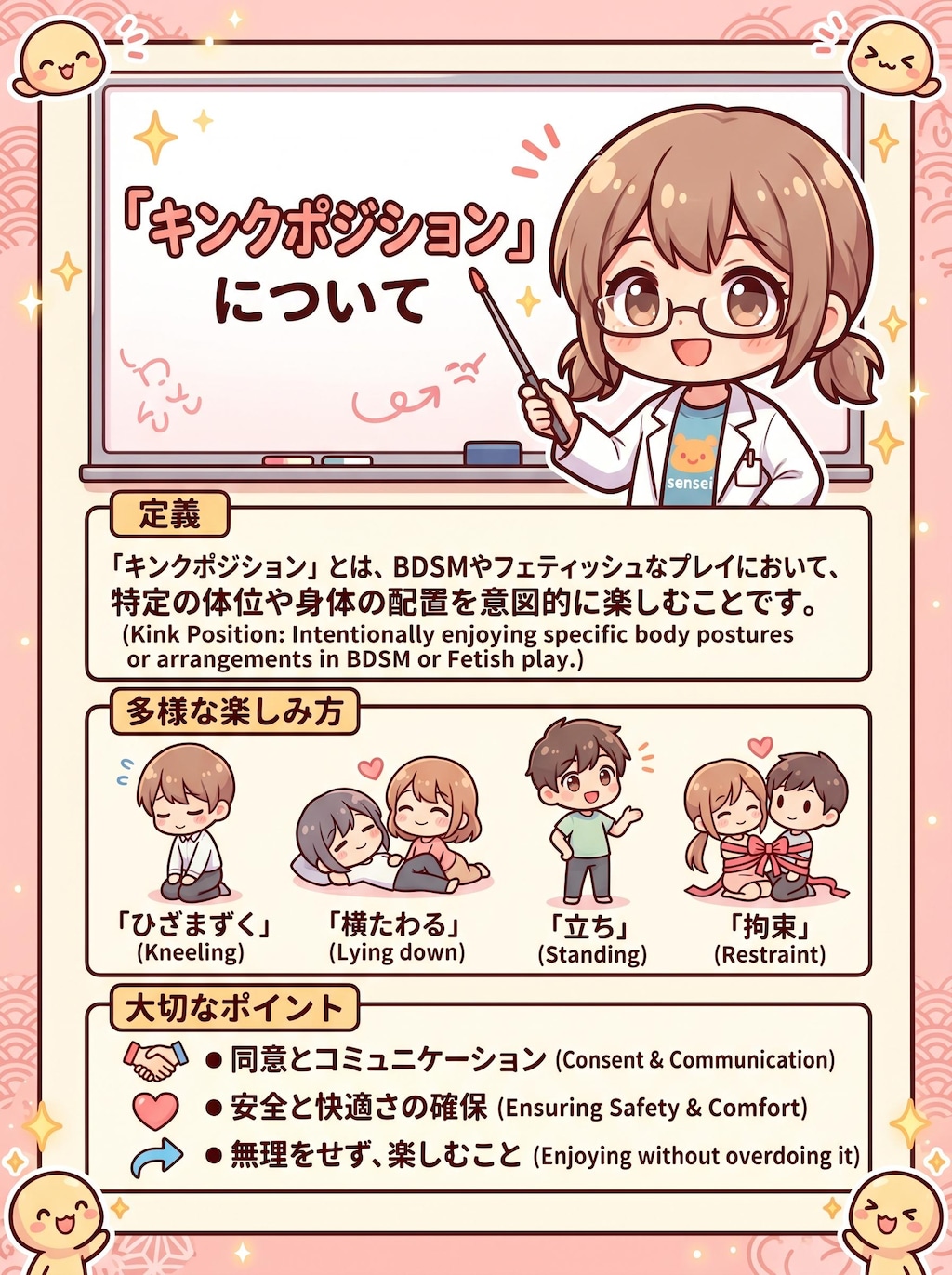 緊急!｢キンク｣講座｡様々な分野で使われる｢キンク｣を学ぼう!