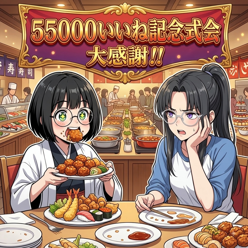 55000いいね大感謝！！ | の人気AIイラスト・グラビア