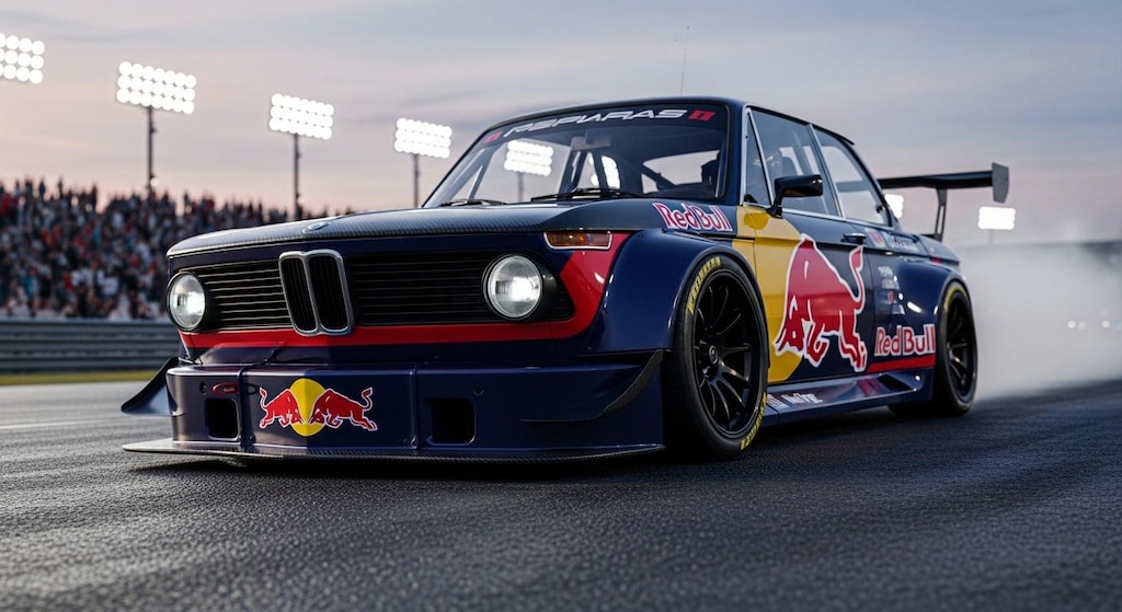 レッドブルBMW 2002レーシングカー