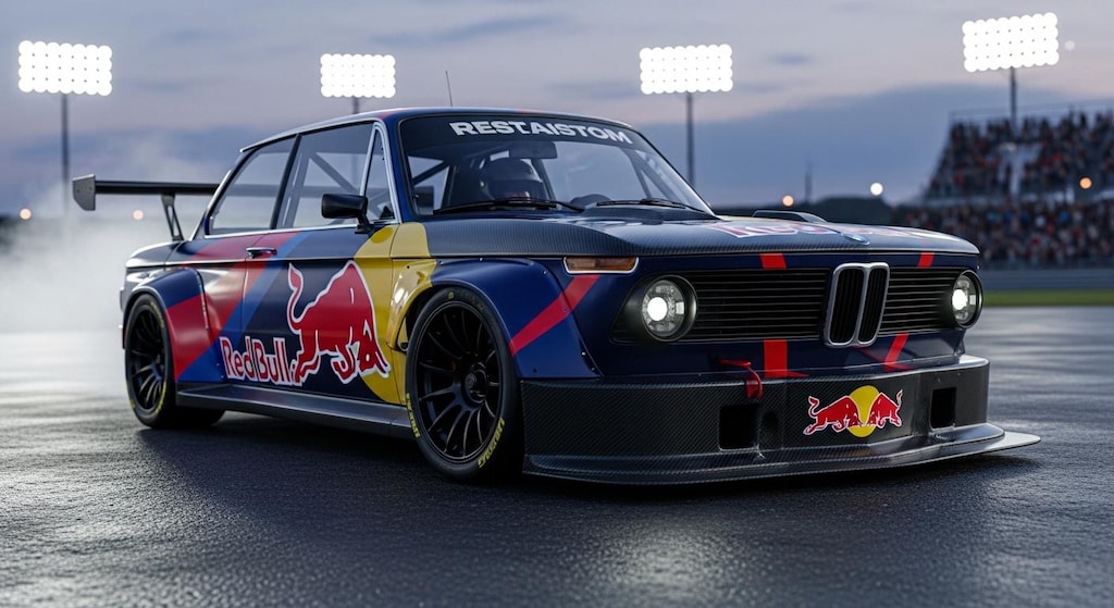 レッドブルBMW 2002レーシングカー