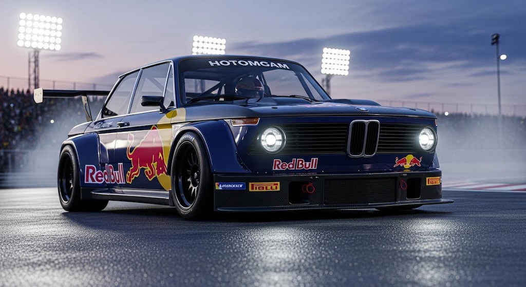 レッドブルBMW 2002レーシングカー