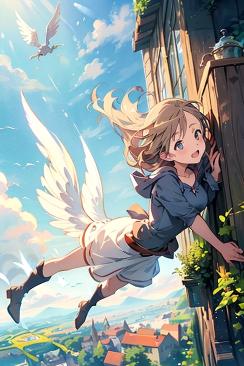 田舎の魔女と空飛ぶ魔法