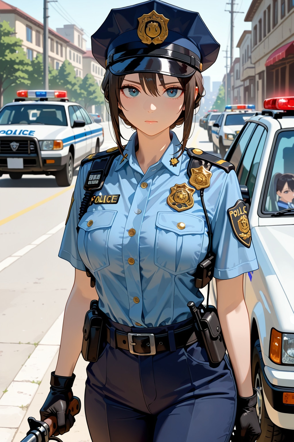 警察官 | の人気AIイラスト・グラビア