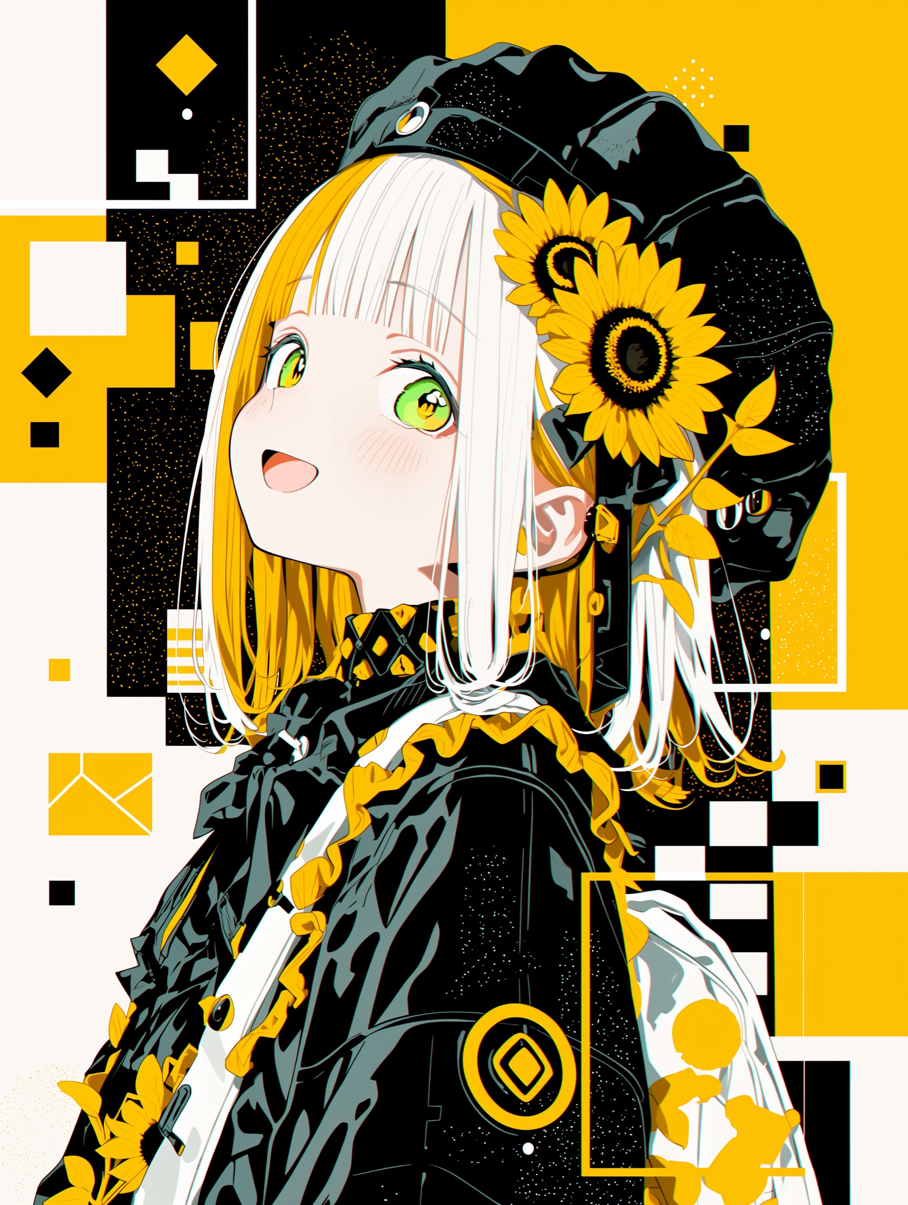 ひまわり | の人気AIイラスト・グラビア