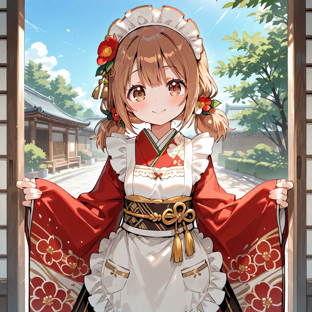 和メイドカフェ　椿ちゃん | の人気AIイラスト・グラビア