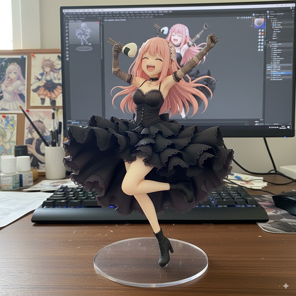 流行りのスタイルでおにぎりを喰らえッ！！！