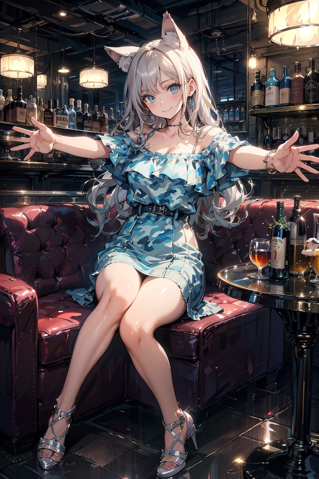 オフを満喫するよ🐺✨ | の人気AIイラスト・グラビア