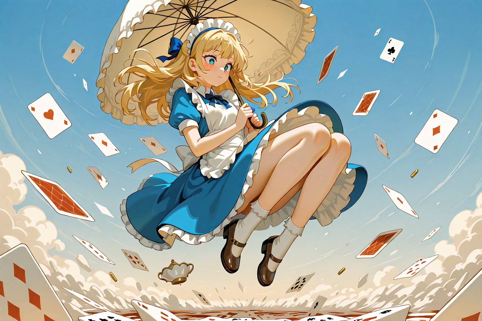 らっ傘んアリス | の人気AIイラスト・グラビア