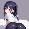 スパッツ「蒼依はぐろ」 2枚目
