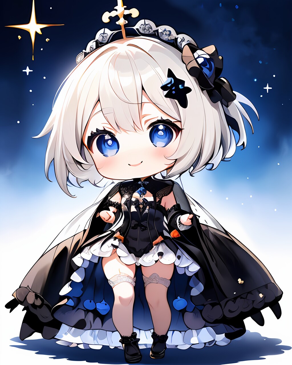 パイモンのLoRAに向け、いろいろな試行錯誤イロイロ～☆　(…6枚)