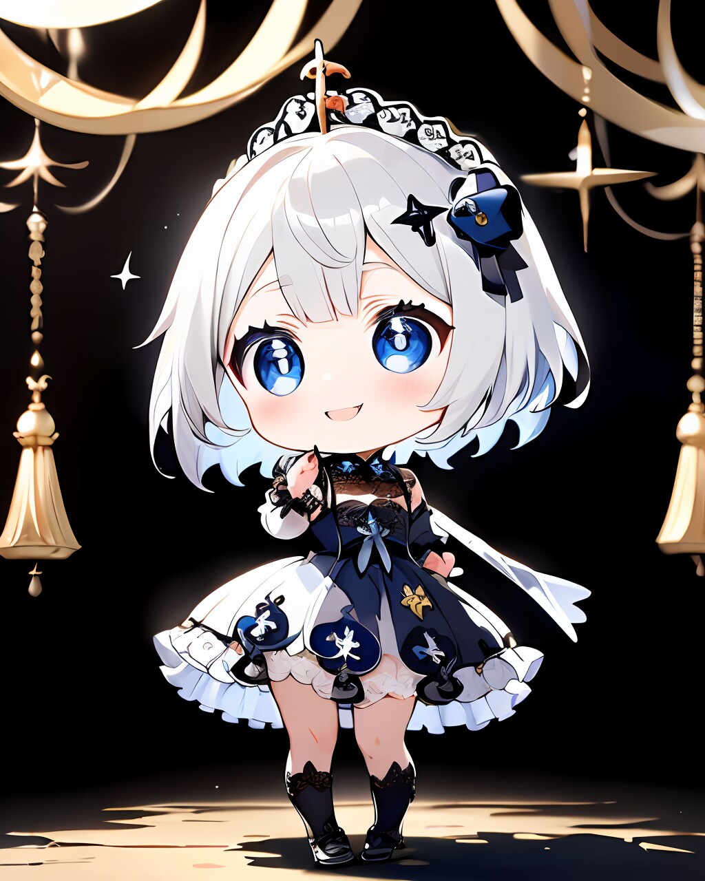 パイモンのLoRAに向け、いろいろな試行錯誤イロイロ～☆　(…6枚)