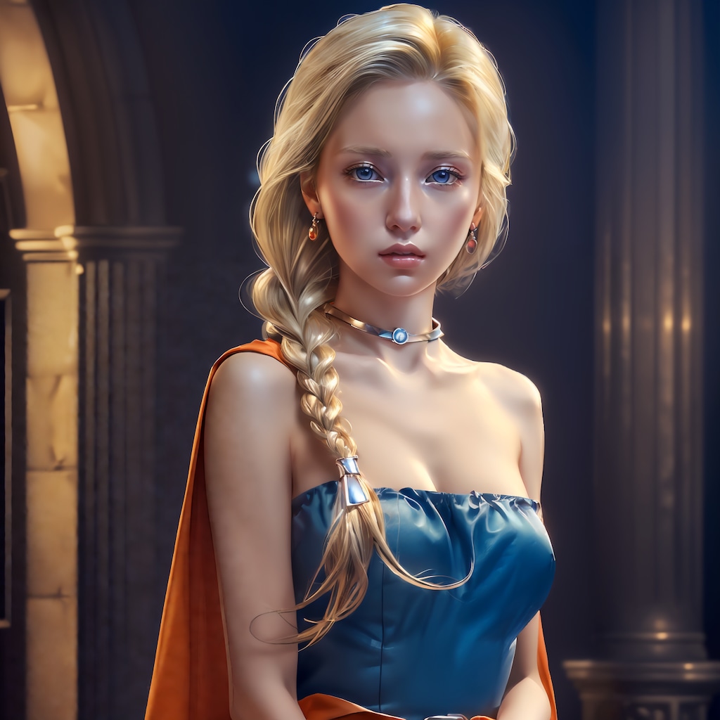 ドラクエ5のビアンカのコスプレ集(3D)