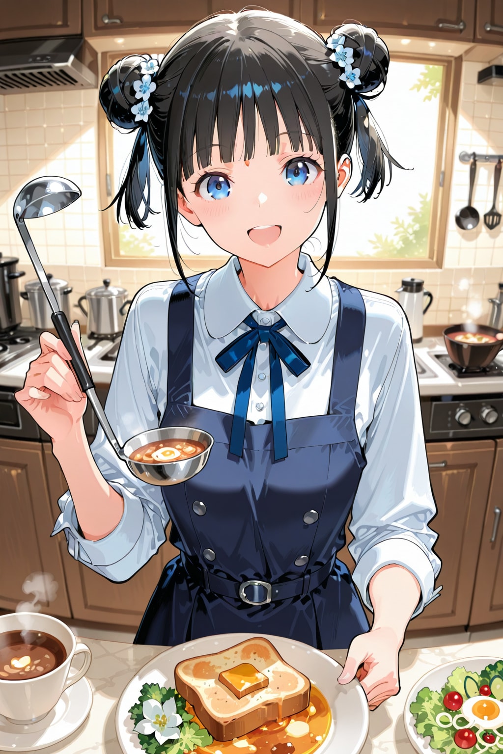 おだんごちゃん🍡✨と朝ごはん🍚✨　2/20