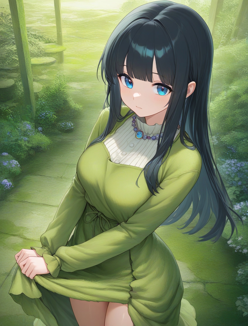 苔庭ドレス