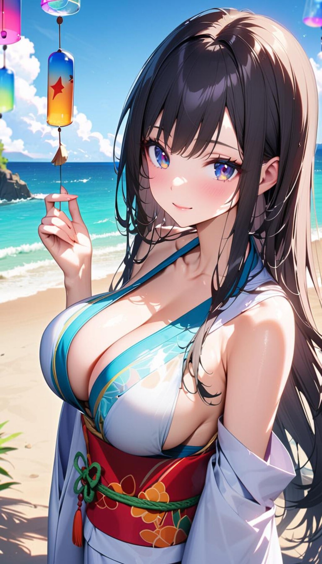 風情のあるビーチ