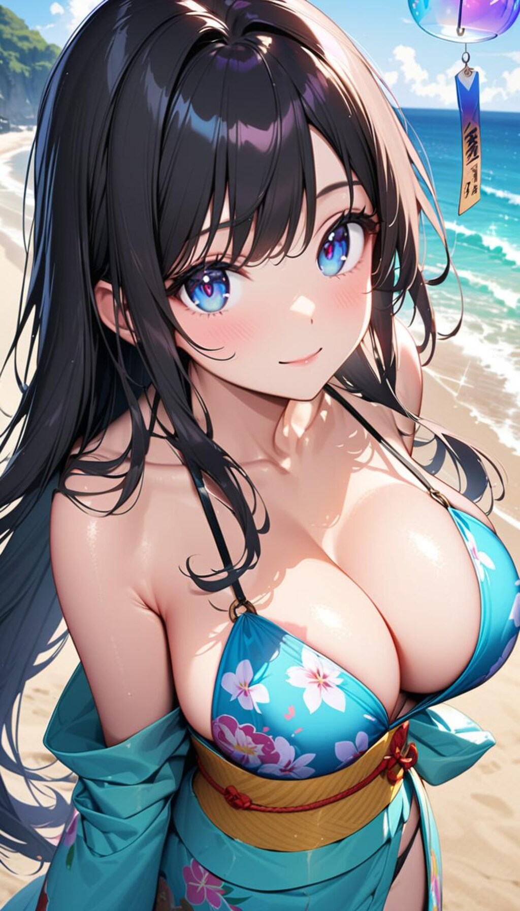 風情のあるビーチ