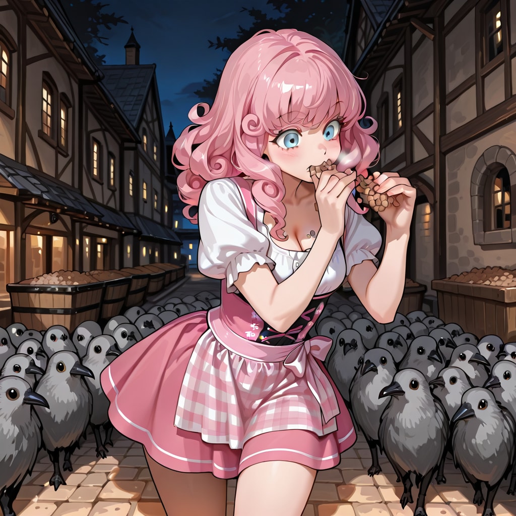 節分の豆まきに苦戦する少女 | の人気AIイラスト・グラビア