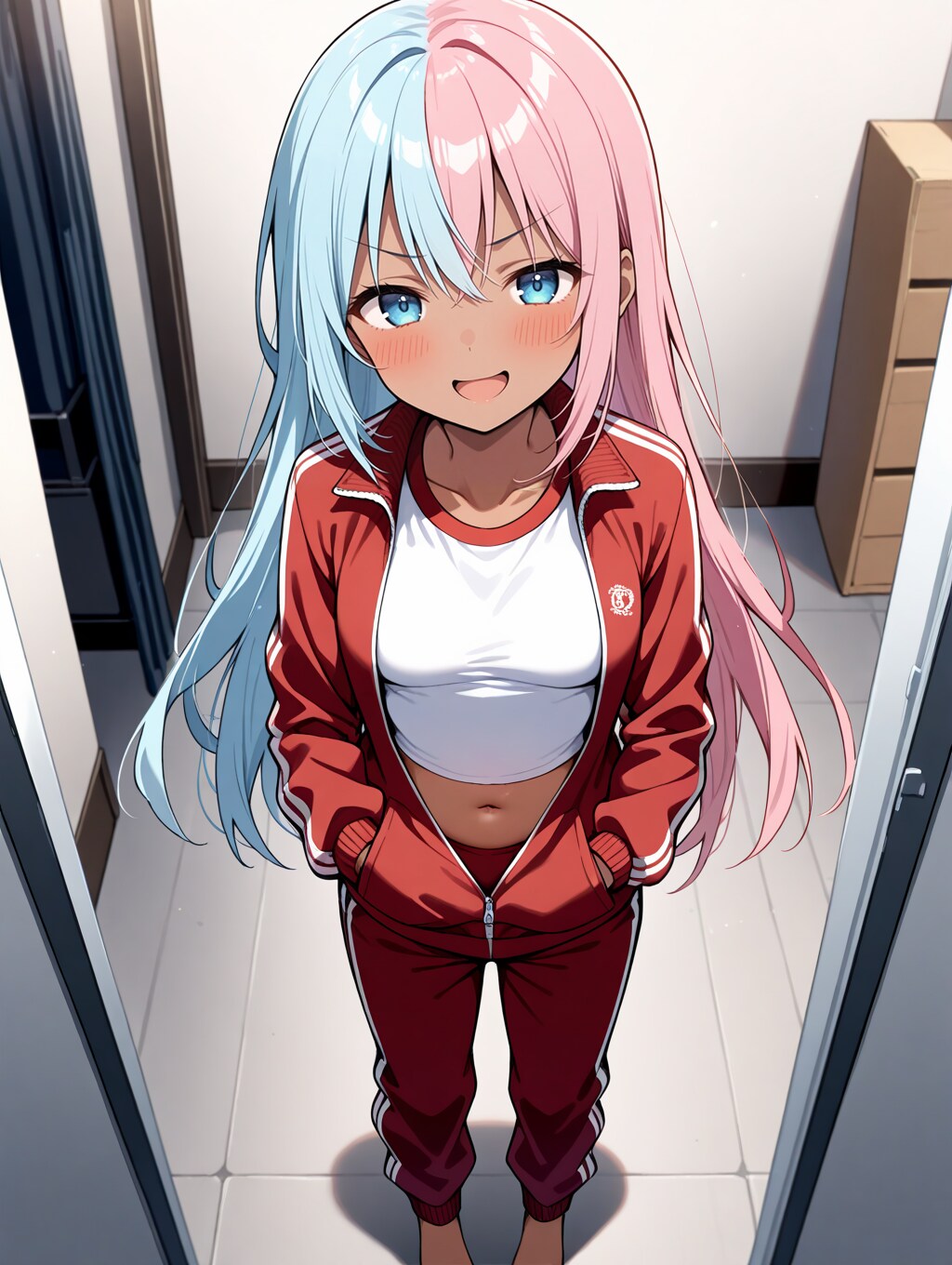 【今日の腹筋】部屋着ジャージ