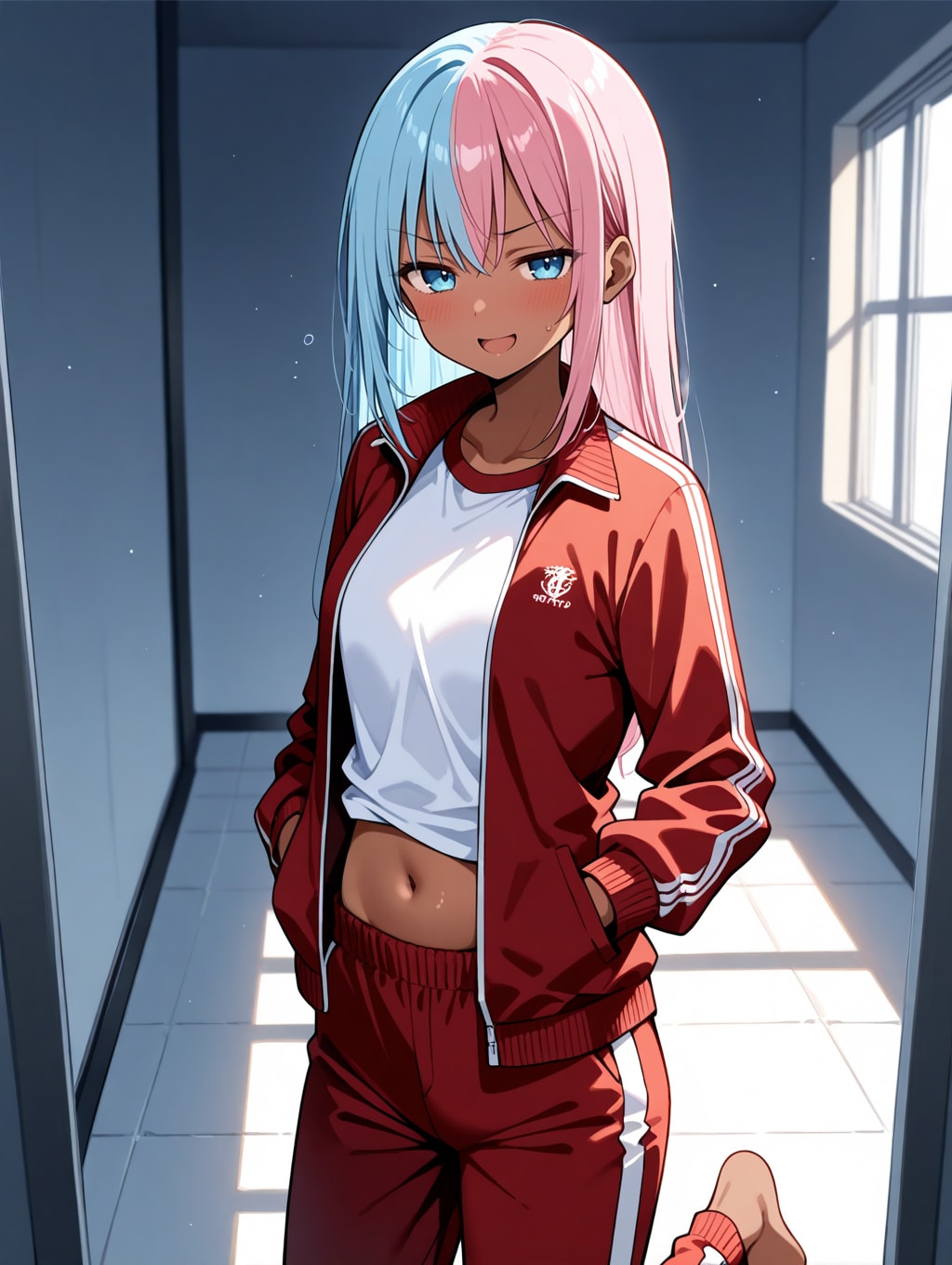 【今日の腹筋】部屋着ジャージ