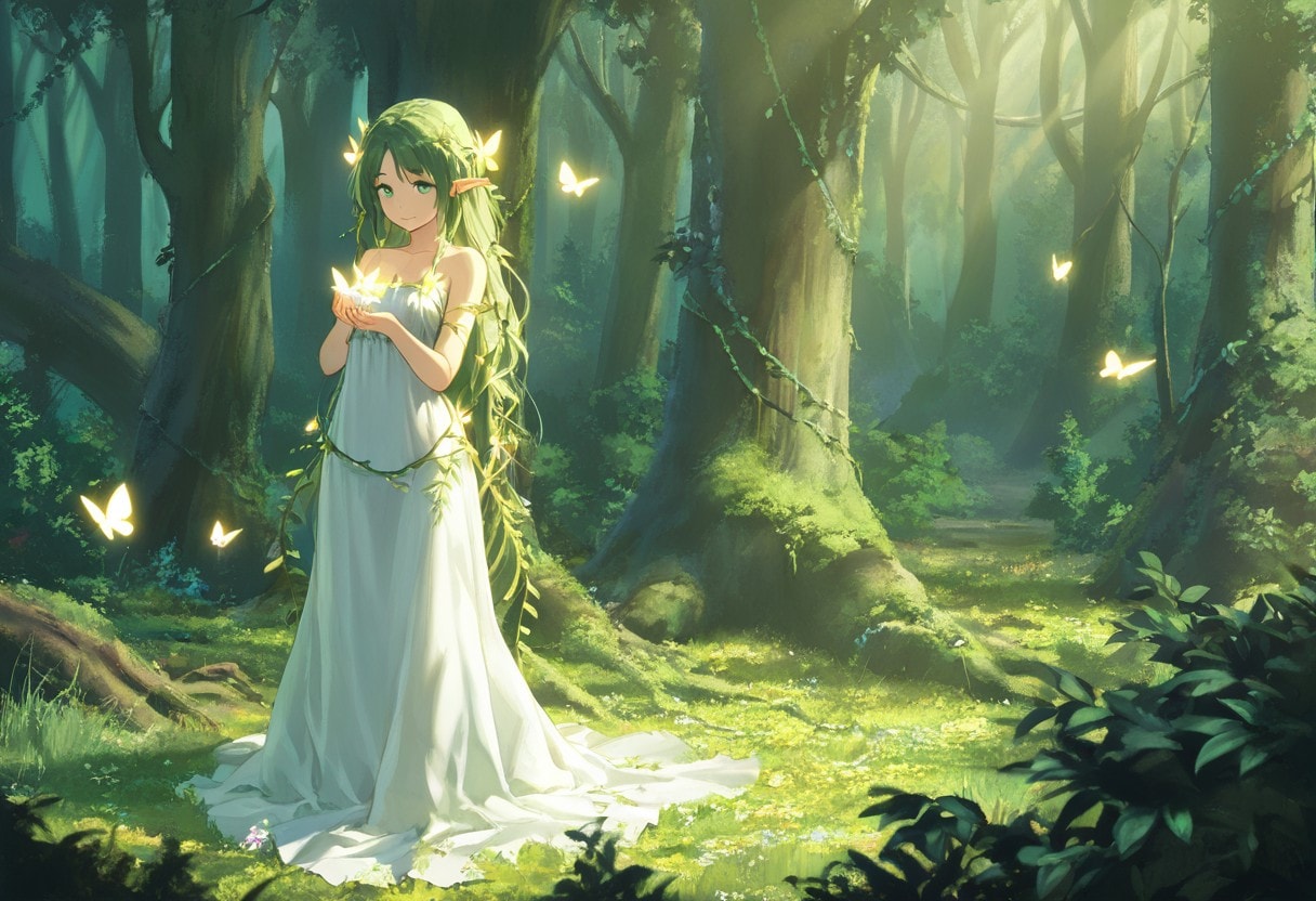 ドライアド | の人気AIイラスト・グラビア