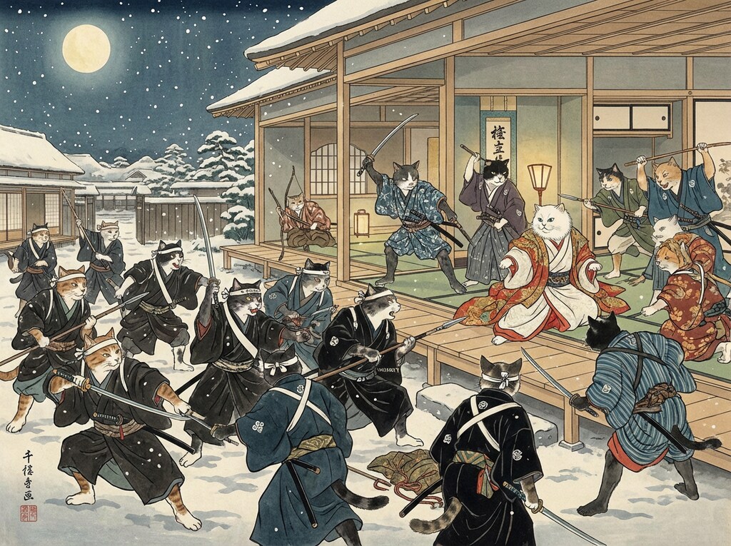 にゃんにゃん忠臣蔵