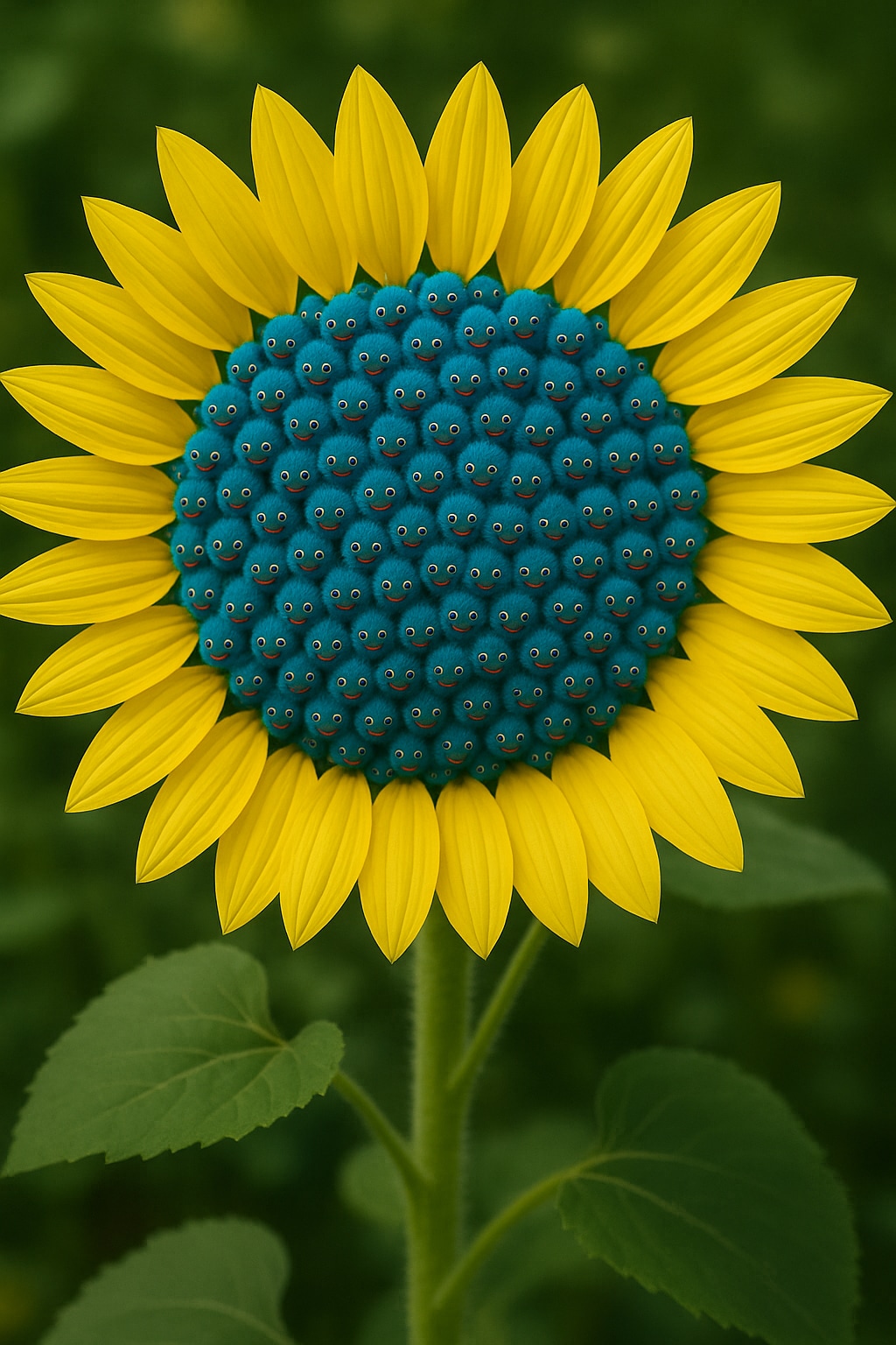 ひまわりの成長を楽しみましょう