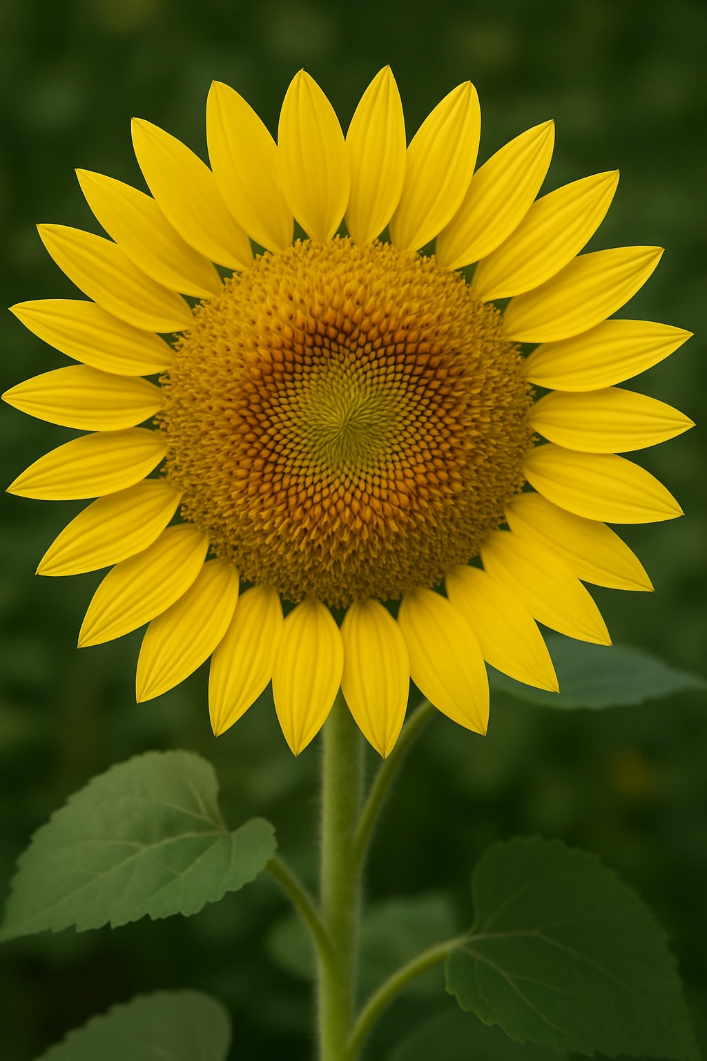 ひまわりの成長を楽しみましょう