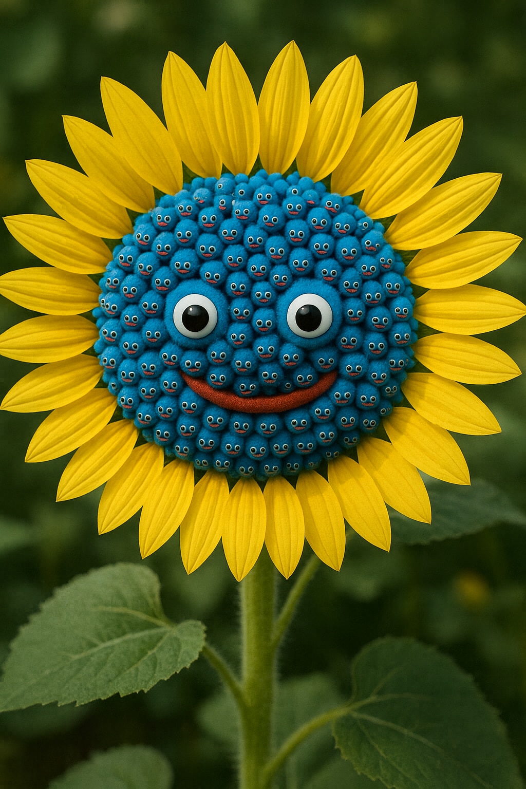 ひまわりの成長を楽しみましょう