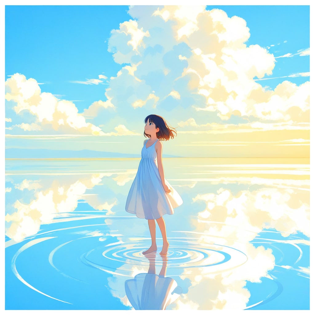 静止した世界の中で