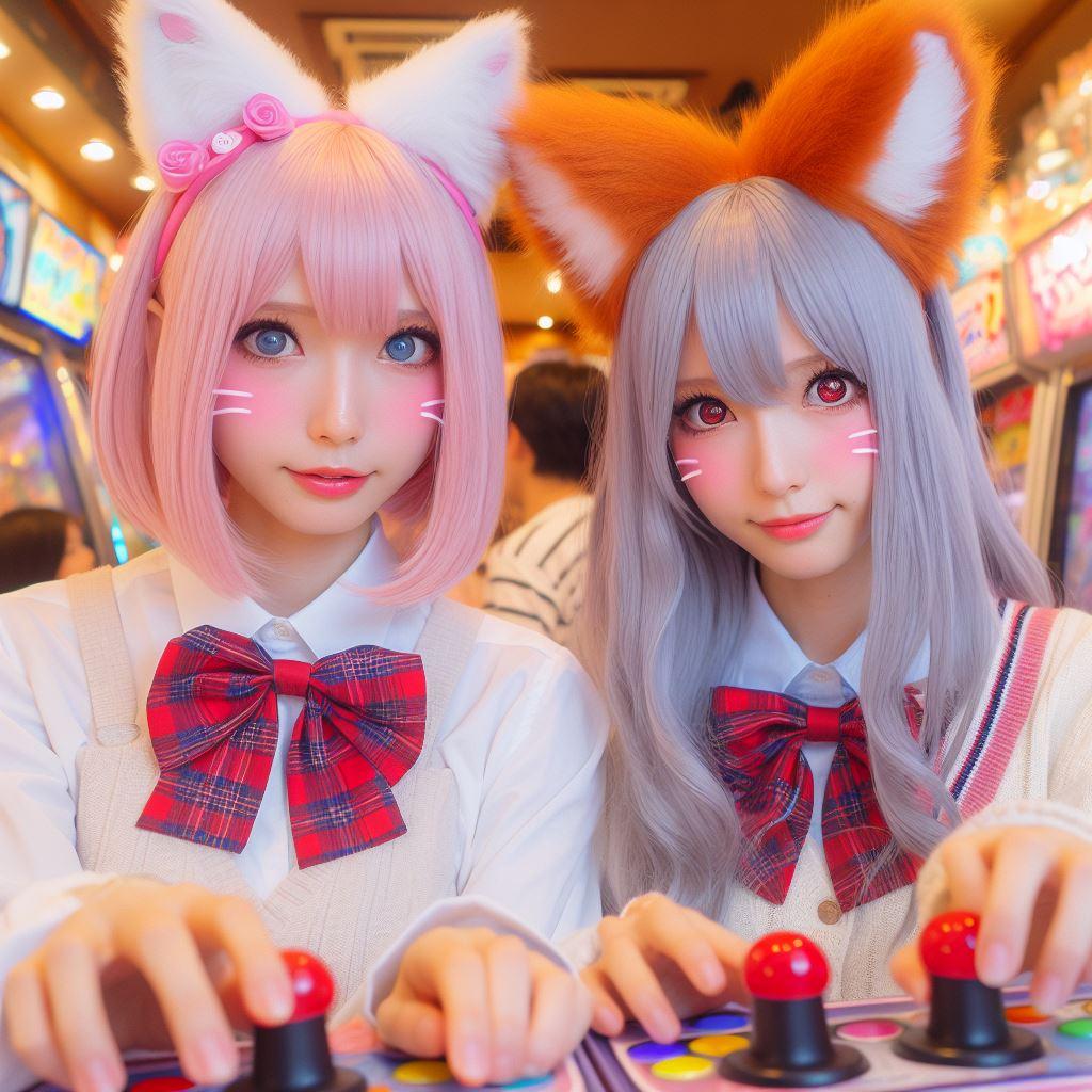 中島さんとゲームセンターに行ったの