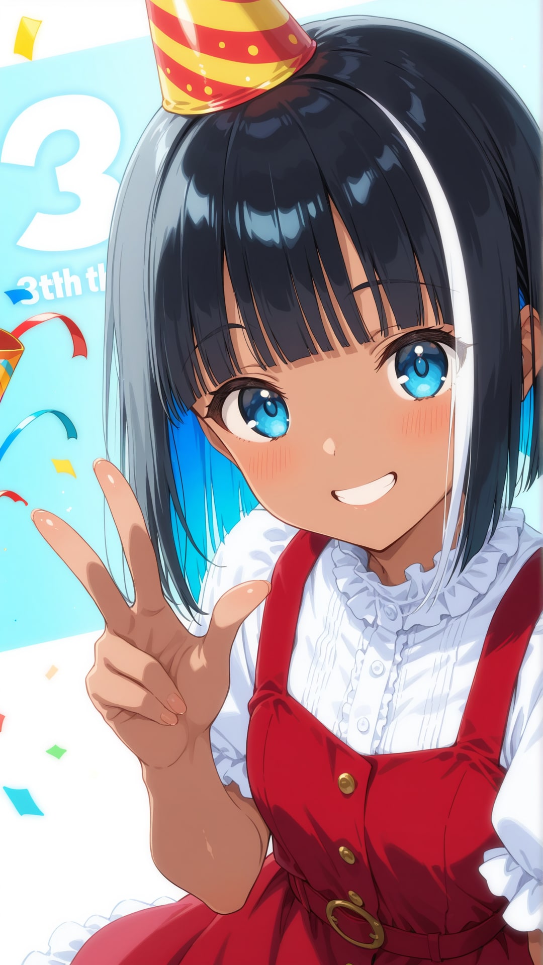 ちちぷい3周年おめでとうございます | の人気AIイラスト・グラビア