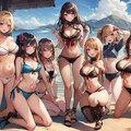 みんなで海に行こう！！ 2枚目