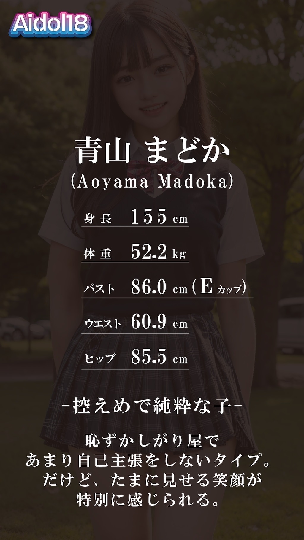 【実写風AI動画化記念】公園にて