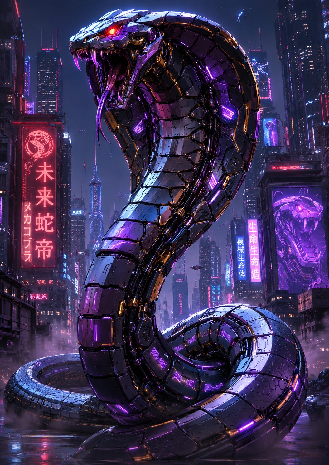 コブラ型メカ