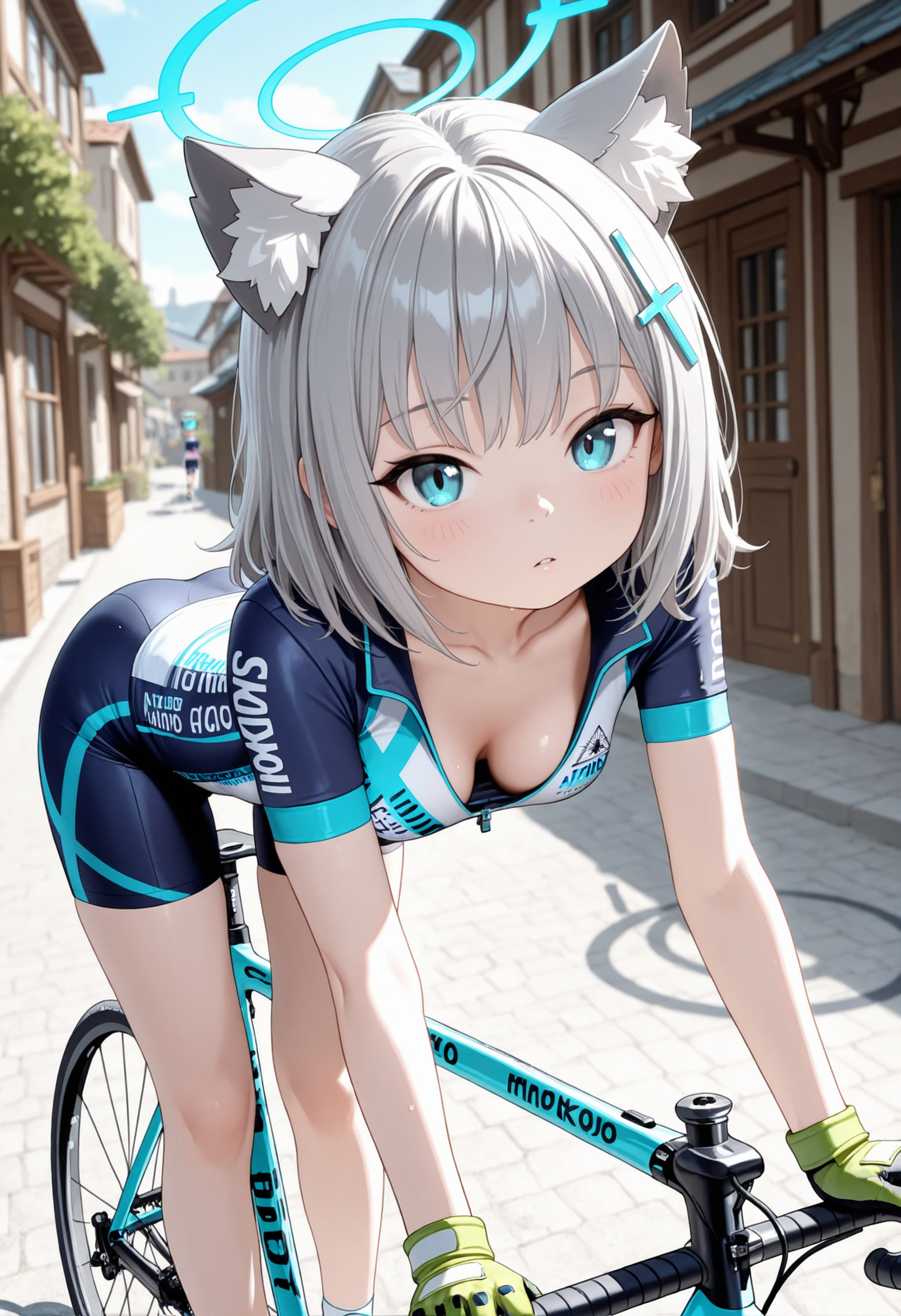 ん、先生は目線がいやらしい。えっち・・・